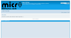 Desktop Screenshot of micro3dfans.com